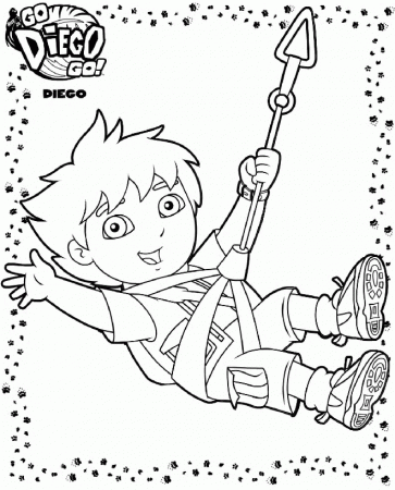 diego coloring pages