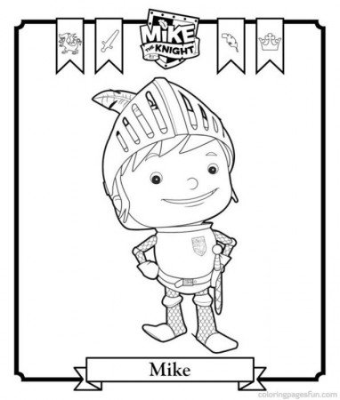 Mike The Knight Coloring Pages | Coloring Pages