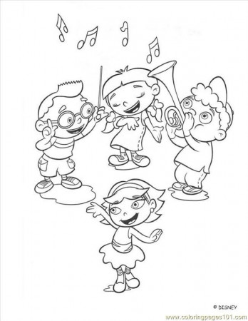 Coloring Pages Little Einstein (8) (Cartoons > Little Einsteins 