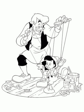 Free Pinocchio coloring pages | Best Coloring Pages - Free 