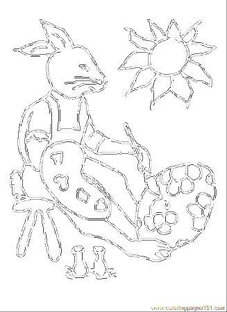 Coloring Pages Coring Happy Bunny Picture 2 (Other > Painting 