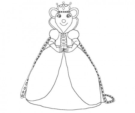 Printable Angelina Ballerina 6 Coloring Page | Free coloring pages 