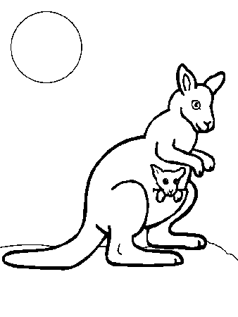 Coloring Page Place :: Animal Coloring