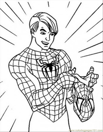 Spider Man Printable Coloring Pages - Category