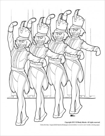 Nutcracker Coloring Pages | Coloring Pages