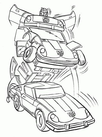 Transformers sam Colouring Pages