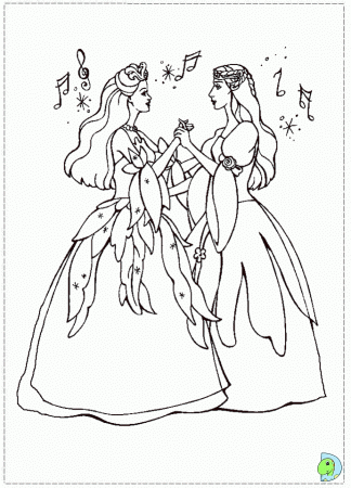 Barbie Swan Lake Coloring Pages « Coloring Page Picture
