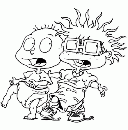 Rugrats Coloring Pages To Print | Cartoon Coloring Pages | Kids 