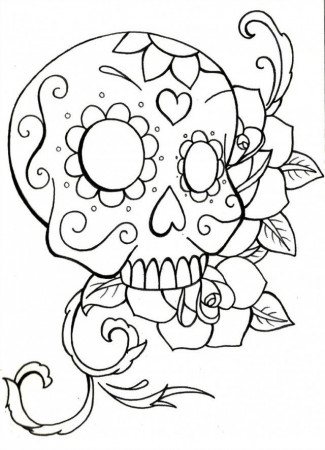 Sugar Skull Owl Coloring Sheet Drawing And Coloring For Kids 