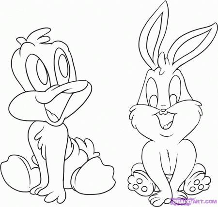Baby Looney Tunes Coloring Pages Online