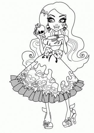 Monster High Printable Coloring Pages | Coloring Pages