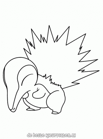 pokemon cyndaquil Colouring Pages (page 2)