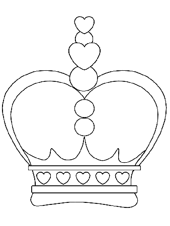 Crown Fantasy Coloring Pages & Coloring Book