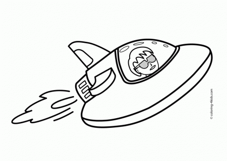 Space Rocket Coloring Pages For Kids Printable Free 260925 Rocket 