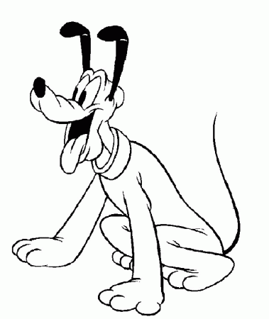 Pluto | Free Printable Coloring Pages – Coloringpagesfun.com