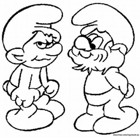 Coloring pages The Smurfs - Page 2 - Printable Coloring Pages Online