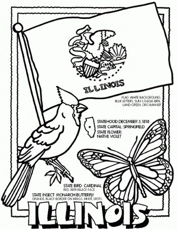Coloring Pages 50 States | Free coloring pages for kids