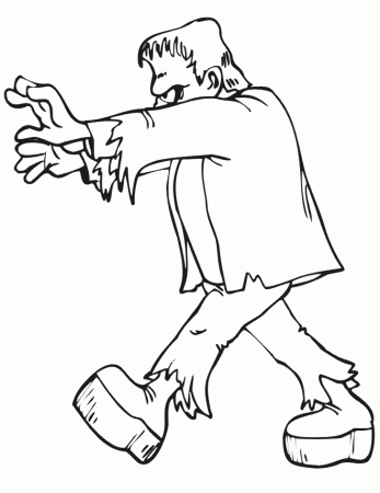 Frankenstein Coloring Pages | Find the Latest News on Frankenstein 