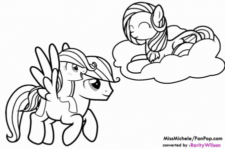 My Little Pony Friendship Is Magic Printable Coloring Pages - Free 