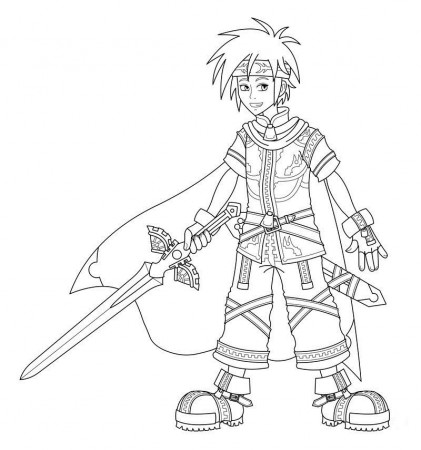 Kingdom Hearts Coloring Pages