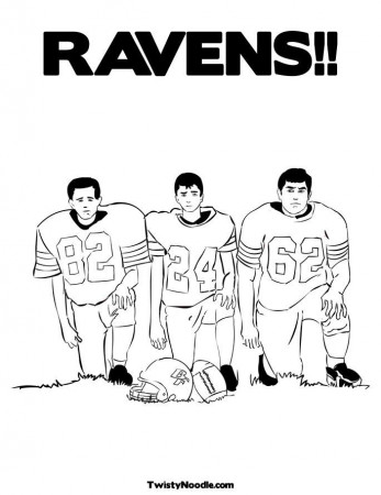 raven coloring page