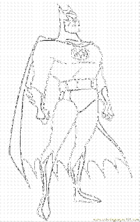 Free Coloring Pages Batman