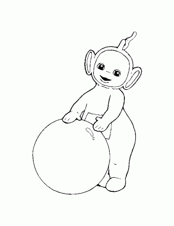 Teletubbies Play Ball Coloring Pages Free : New Coloring Pages