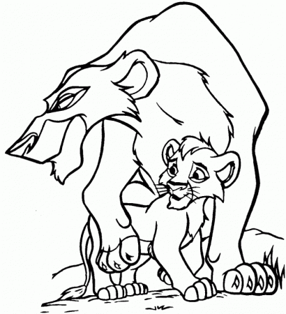 Kovu Coloring Pages | 99coloring.com