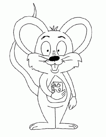 Mouse & Rat Coloring Pages 13 | Free Printable Coloring Pages 