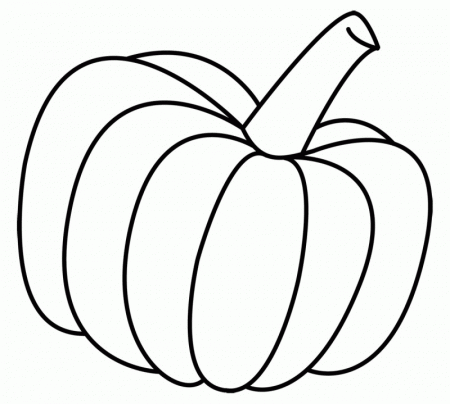 Pumpkins To Coloring Pages - HD Printable Coloring Pages
