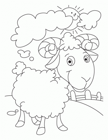 sheep wool my proud coloring pages for kids best