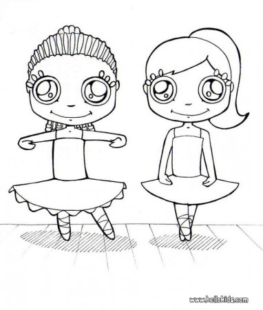 Dance Coloring Page Images & Pictures - Becuo
