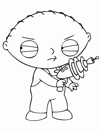 mily guy stewie Colouring Pages