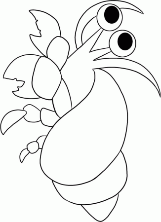 Crab Coloring Page Images & Pictures - Becuo
