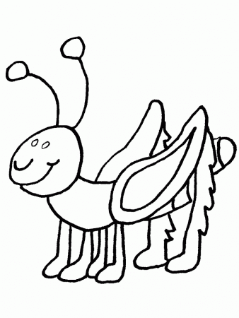 A Bug Colouring Pages (page 2)