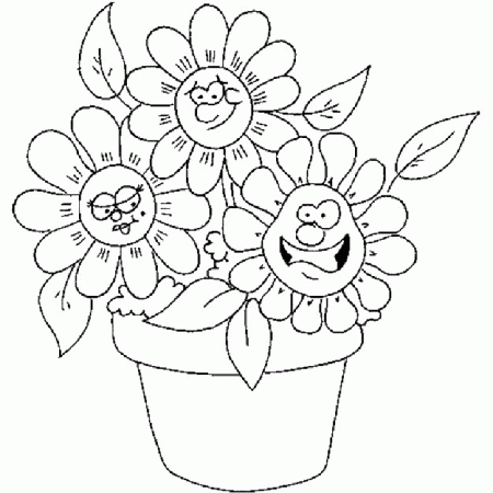 Flower Coloring Pages 6 | Free Printable Coloring Pages 