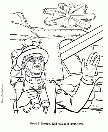 harriet truman coloring pages