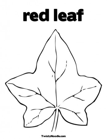 Autumn-leaf-coloring-2 | Free Coloring Page Site