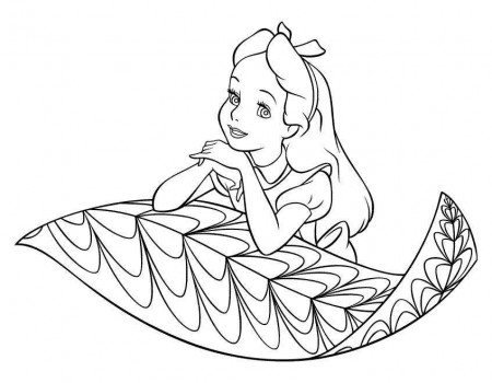 Disney Cute Baby Girl Coloring Pages