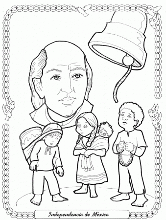 Mexican Independence Day Coloring Pages Id 42954 Uncategorized 