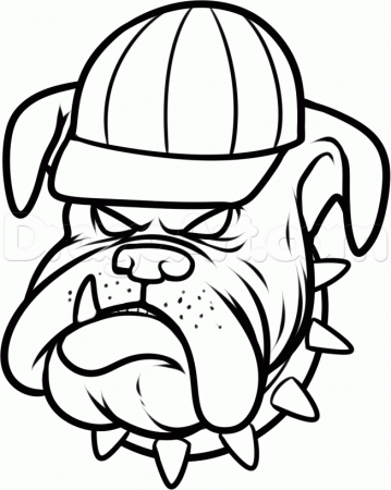 Draw the Georgia Bulldogs, Step by Step, Drawing Sheets, Added by 