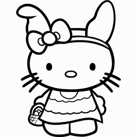 hello kitty coloring pages 39