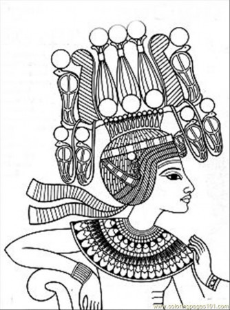Printable Coloring Page Giant Pos Ancient Egypt Countries Egypt 