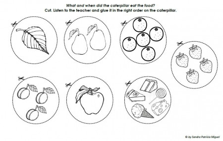 Very Hungry Caterpillar Coloring Pages - Free Coloring Pages For 