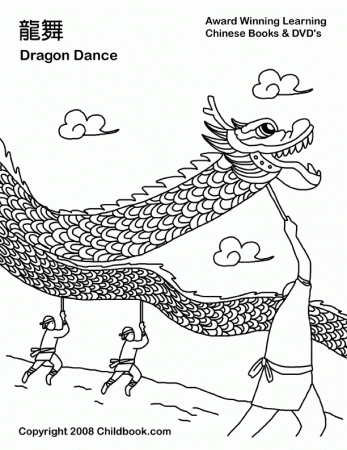 Chinese New Year Coloring Book Pages | Top Coloring Pages