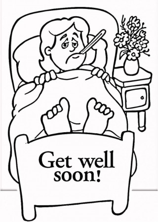 Get Well Soon Grandpa Coloring Pages