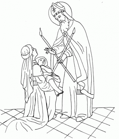 St Michael Coloring Page