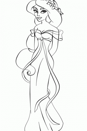 Coloring Pages Jasmine Disney | download free printable coloring pages