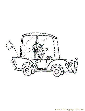 Man driving Car Coloring Page for Kids - Free Racing Cars Printable Coloring  Pages Online for Kids - ColoringPages101.com | Coloring Pages for Kids