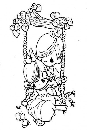 Coloring pages precious moments - picture 40 | Valentine coloring pages,  Coloring books, Coloring pages